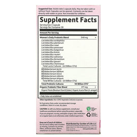 Garden of Life Dr. Formulated Women's Probiotics, 50 Billion CFU, 30 Capsules Daily