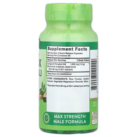 Nature's Truth Maximum Strength Longjack Tongkat Ali, 800mg Quick Release Capsules, 120 Count