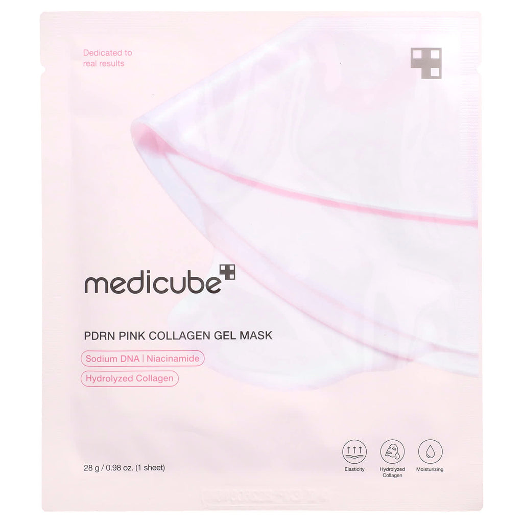 Medicube PDRN Pink Collagen Gel Beauty Sheet Mask for Skin Elasticity & Hydration