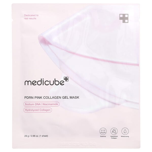 Medicube PDRN Pink Collagen Gel Beauty Sheet Mask for Skin Elasticity & Hydration