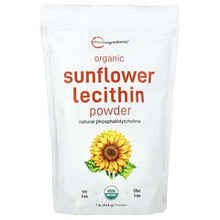 Load image into Gallery viewer, Premium Organic Sunflower Lecithin Powder, Non-GMO, Soy-Free, 1 Pound, 454g