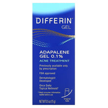 Load image into Gallery viewer, Differin Adapalene Gel 0.1%: FDA-Approved Retinoid Acne Treatment, Fragrance-Free, 0.5 oz