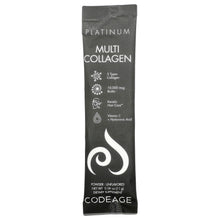 Load image into Gallery viewer, Codeage Platinum Multi Collagen Peptides: Unflavored 5-Type Hydrolyzed Powder, 30 Servings