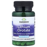Load image into Gallery viewer, Swanson 5mg Lithium Orotate Brain &amp; Nervous System Support 60 Veggie Capsules