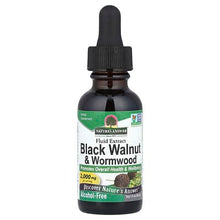 Load image into Gallery viewer, Nature&#39;s Answer Black Walnut Wormwood Fluid Extract, Alcohol-Free Herbal Supplement