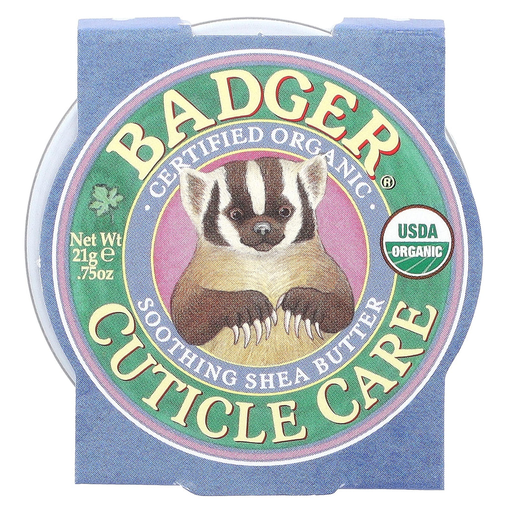 Badger Organic Soothing Shea Butter Cuticle Care Balm - 0.75 oz
