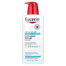 Load image into Gallery viewer, Eucerin Intensive Repair Lotion: Fragrance-Free, Hydrates Very Dry, Flaky Skin