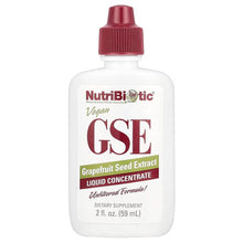 Load image into Gallery viewer, NutriBiotic Vegan GSE Grapefruit Seed Extract 100mg Liquid Concentrate Daily Support