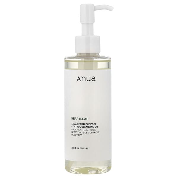 Anua Heartleaf Pore Control Cleansing Oil - Deep Cleanse, Soothe, Unclog Pores