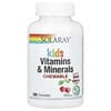 Load image into Gallery viewer, Solaray Kids Chewable Vitamins &amp; Minerals, Natural Black Cherry, 120 Count