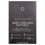 Codeage Platinum Multi Collagen Peptides: Unflavored 5-Type Hydrolyzed Powder, 30 Servings