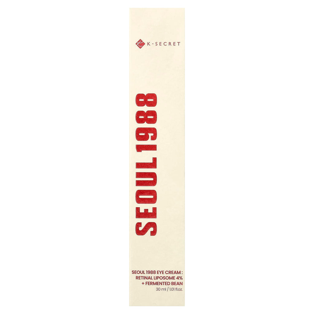 K-Secret Seoul 1988 Retinal Liposome 4% Fermented Bean Anti-Aging Eye Cream