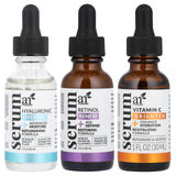 artnaturals Advanced Skin Care Serum Trio Set: Hyaluronic, Retinol, Vitamin C