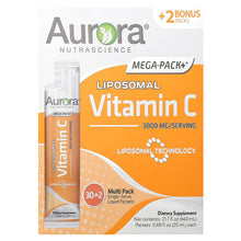 Load image into Gallery viewer, Advanced Liposomal Vitamin C 1000mg Daily Immune Support Liquid Packs 32 Servings