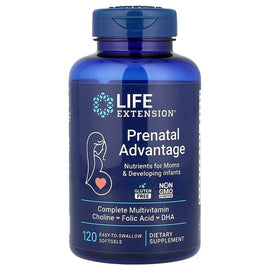 Life Extension Prenatal Advantage: Essential Multivitamin Softgels for Healthy Pregnancy