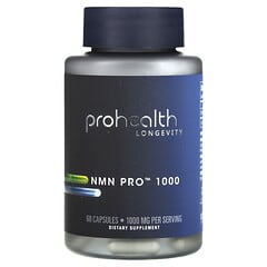 ProHealth Longevity NMN Pro 1000: High Potency 1000mg Per Serving, 60 Capsules