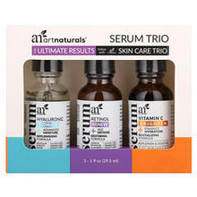 Load image into Gallery viewer, artnaturals Advanced Skin Care Serum Trio Set: Hyaluronic, Retinol, Vitamin C
