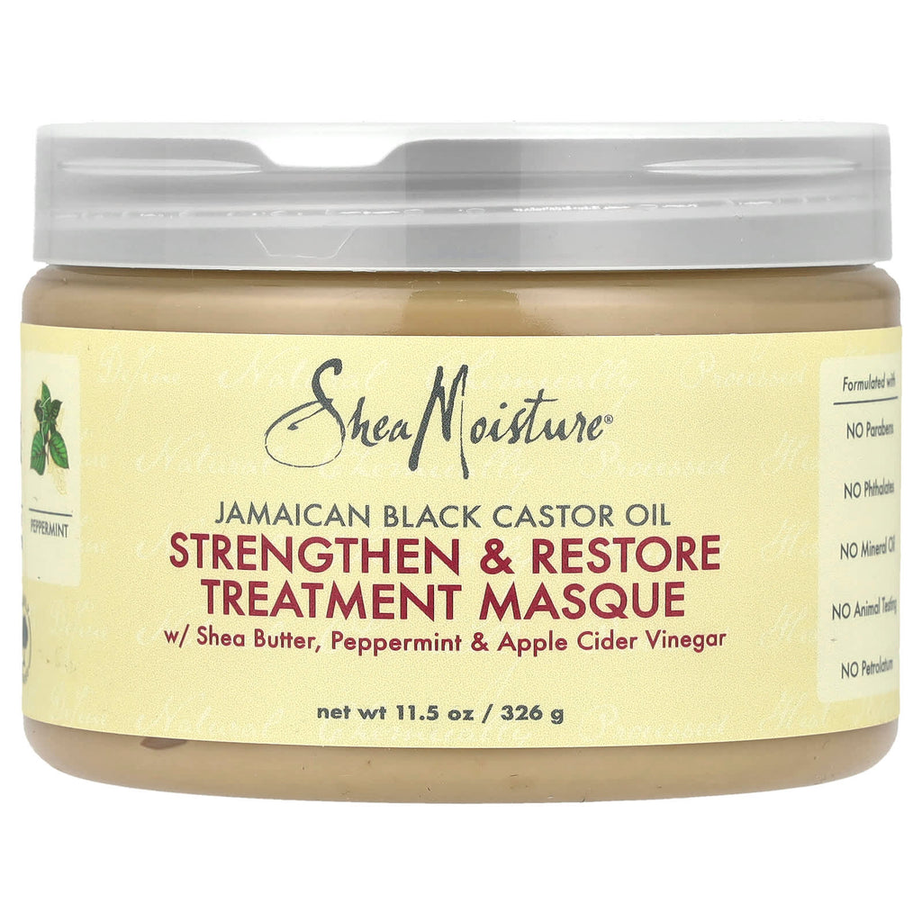SheaMoisture Jamaican Black Castor Oil Treatment Masque: Strengthens, Restores, Conditions