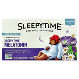 Celestial Seasonings Sleepytime Melatonin Caffeine-Free Herbal Relaxation Wellness Tea Bags