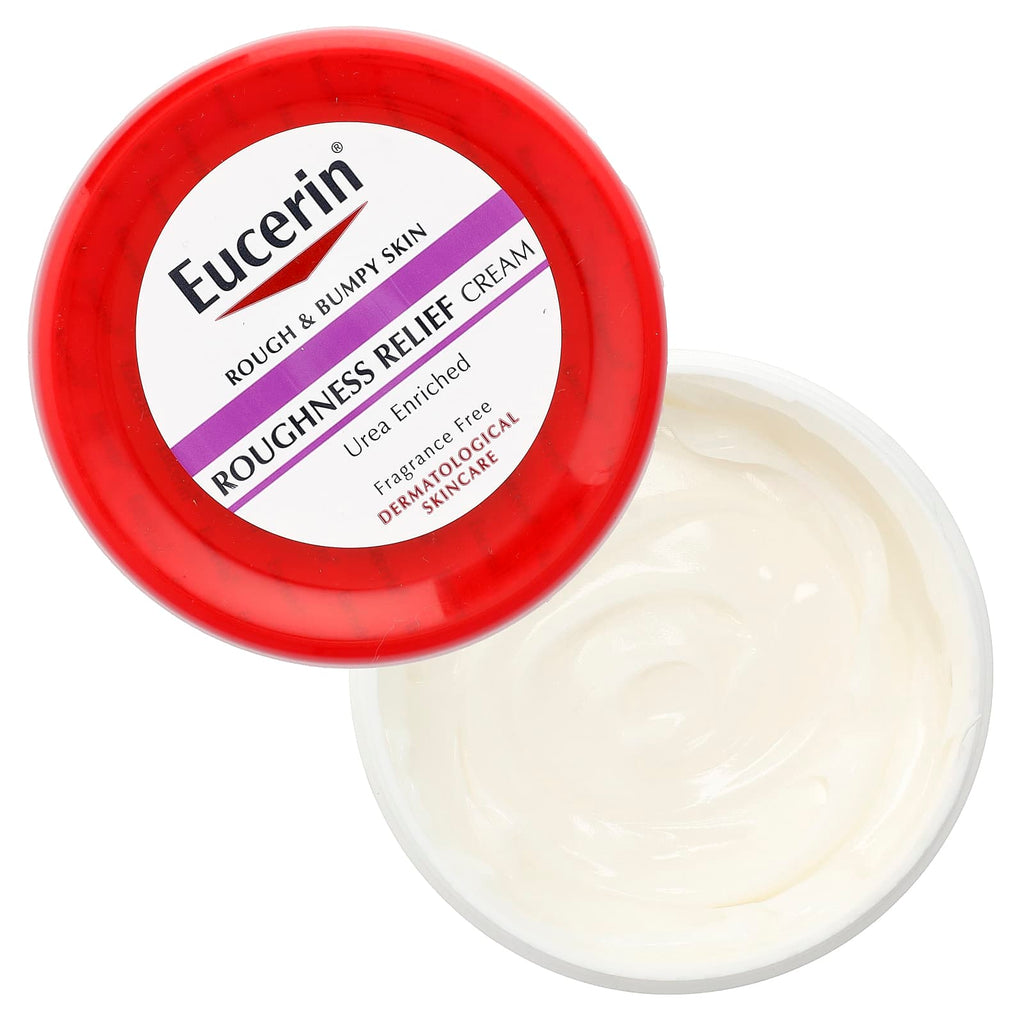 Eucerin Roughness Relief Cream: Fragrance-Free 16oz for Dry, Bumpy Skin