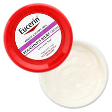 Load image into Gallery viewer, Eucerin Roughness Relief Cream: Fragrance-Free 16oz for Dry, Bumpy Skin