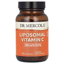 Load image into Gallery viewer, Dr. Mercola Liposomal Vitamin C: High-Absorption 500mg Capsules for Immune Support