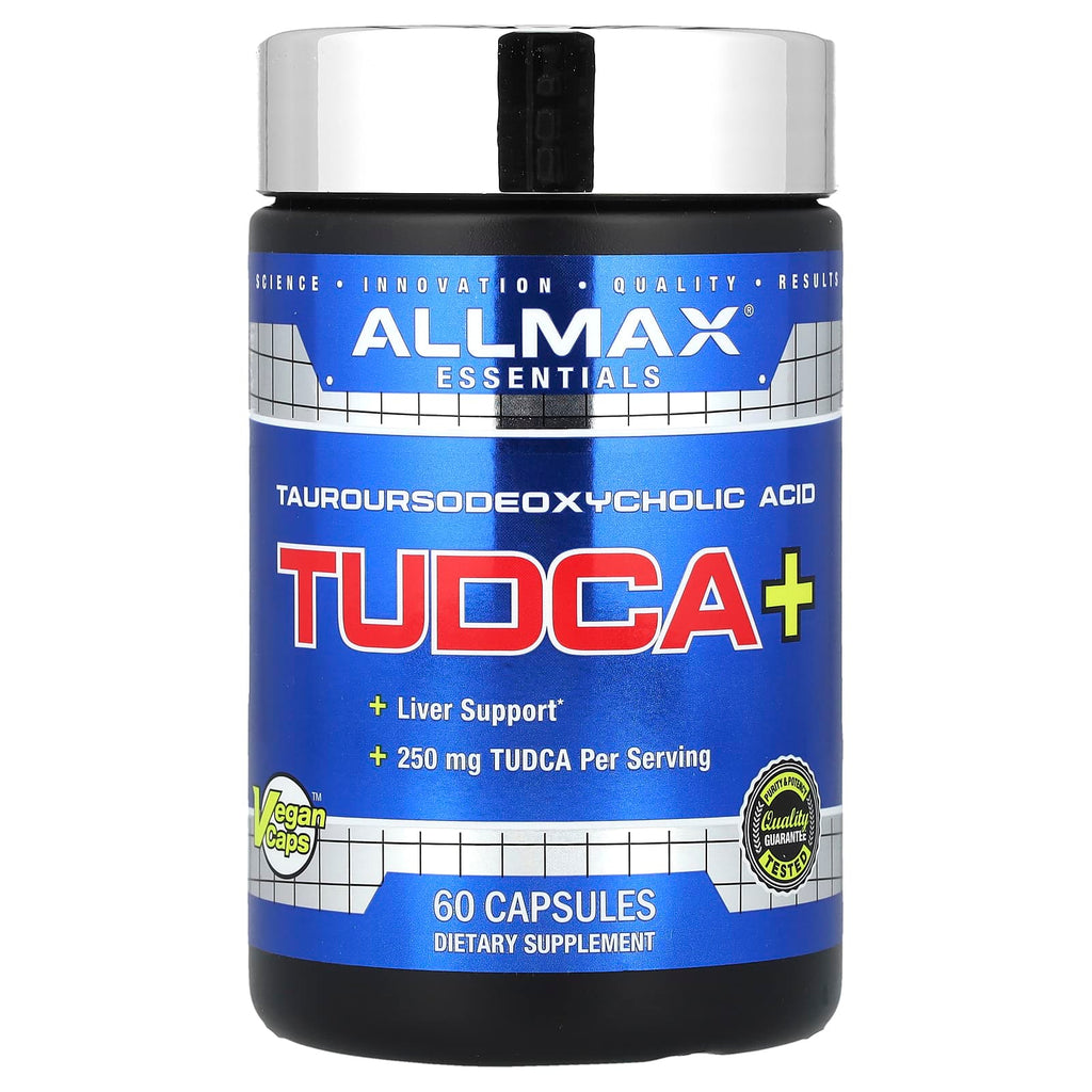 ALLMAX TUDCA+ 250mg 60 Capsules: Advanced Liver Support Formula for Optimal Health