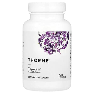 Thorne Thyrocsin Thyroid Support Complex: Essential Cofactors for Optimal Gland Health