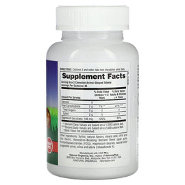NaturesPlus MagKidz Animal Parade Children's Chewable Magnesium, Cherry Flavor, 90 Tablets