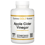 California Gold Nutrition Apple Cider Vinegar 450mg Veggie Capsules Digestive Support