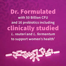 Load image into Gallery viewer, Garden of Life Dr. Formulated Women&#39;s Probiotics, 50 Billion CFU, 30 Capsules Daily
