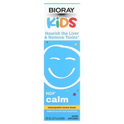Bioray Kids NDF Calm Vanilla Drops: Brain & Stress Support