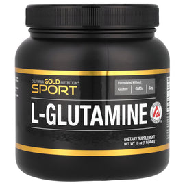 California Gold Nutrition Sport L-Glutamine Powder AjiPure Gluten Free 1lb