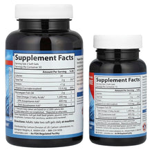 Load image into Gallery viewer, Carlson Wild Caught Super Omega-3 Gems: Premium EPA DHA for Vital Health