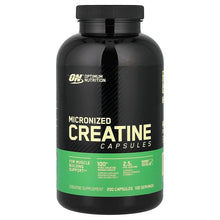 Load image into Gallery viewer, Optimum Nutrition Micronized Creatine Capsules: Maximize Muscle Strength, Power &amp; Recovery