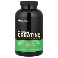 Optimum Nutrition Micronized Creatine Capsules: Maximize Muscle Strength, Power & Recovery