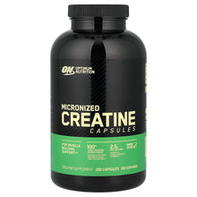 Load image into Gallery viewer, Optimum Nutrition Micronized Creatine Capsules: Maximize Muscle Strength, Power &amp; Recovery