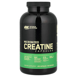 Optimum Nutrition Micronized Creatine Capsules: Maximize Muscle Strength, Power & Recovery