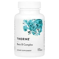 Thorne Basic B Complex: Essential B Vitamins for Energy, Stress, Neurological Support