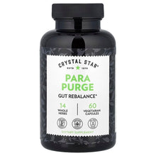 Load image into Gallery viewer, Crystal Star Para Purge: 60 Vegetarian Capsules for Gut Rebalance &amp; Cleanse