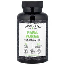 Load image into Gallery viewer, Crystal Star Para Purge: 60 Vegetarian Capsules for Gut Rebalance &amp; Cleanse
