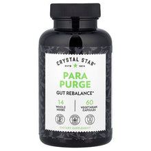 Load image into Gallery viewer, Crystal Star Para Purge: 60 Vegetarian Capsules for Gut Rebalance &amp; Cleanse