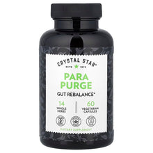 Load image into Gallery viewer, Crystal Star Para Purge: 60 Vegetarian Capsules for Gut Rebalance &amp; Cleanse