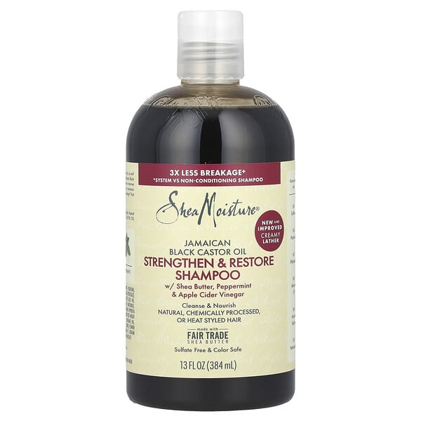 SheaMoisture Jamaican Black Castor Oil Strengthen Restore Shampoo Hair Growth