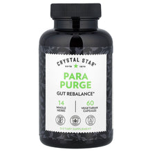 Load image into Gallery viewer, Crystal Star Para Purge: 60 Vegetarian Capsules for Gut Rebalance &amp; Cleanse