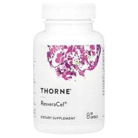 Thorne ResveraCel®: Advanced Cellular Health, Longevity, NAD+ Boost, 60 Capsules