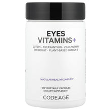 Load image into Gallery viewer, Codeage Eyes Vitamins+ with Lutein, Zeaxanthin, Astaxanthin for Optimal Vision