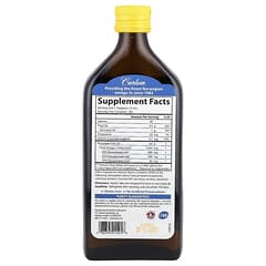Carlson Norwegian The Very Finest Fish Oil, Natural Lemon Flavor, 16.9 fl oz