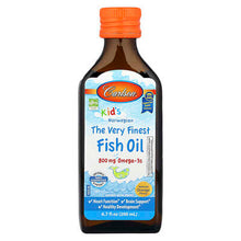 Load image into Gallery viewer, Carlson Kids Norwegian Finest Fish Oil: Natural Orange Omega-3 Liquid Supplement