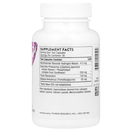 Thorne ResveraCel®: Advanced Cellular Health, Longevity, NAD+ Boost, 60 Capsules